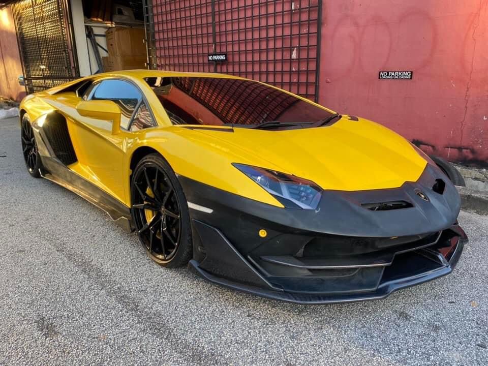 Lamborghini LP700 AVENTADOR SVJ BODYKIT CONVERSION